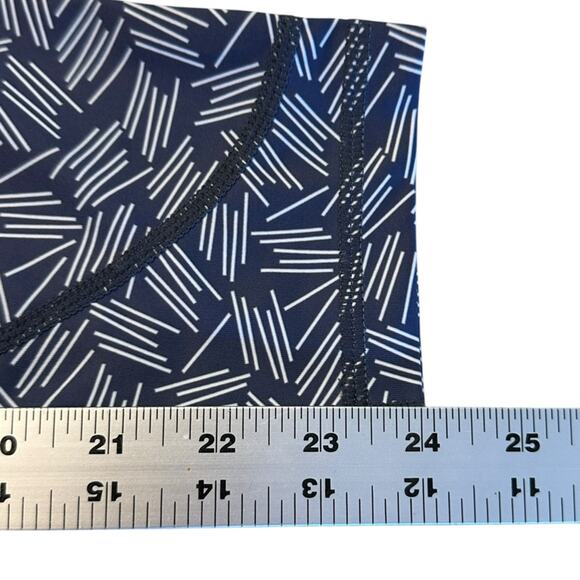 Zyia Active Navy Haystack Light N Tight High Rise 7/8 Leggings 24” Inseam NWT - Picture 4 of 6